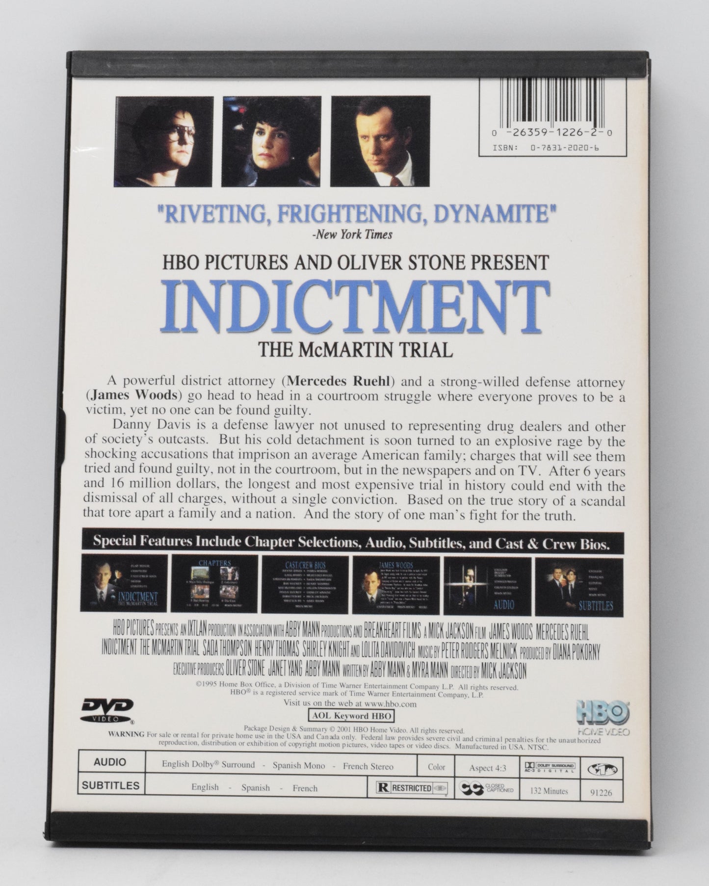 Indictment DVD Oliver Stone Present