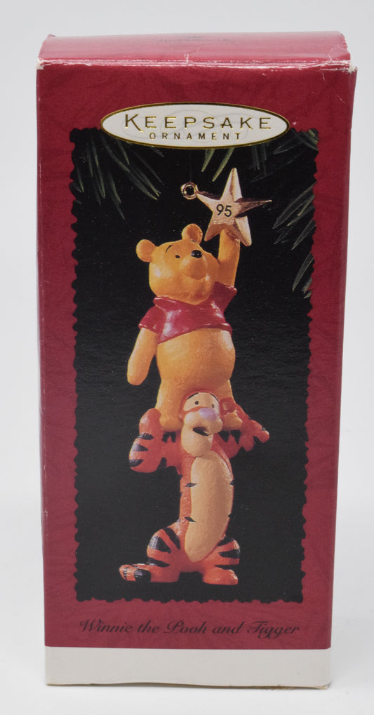 Hallmark Keepsake Winnie the Pooh And Tigger Christmas Ornament 1995