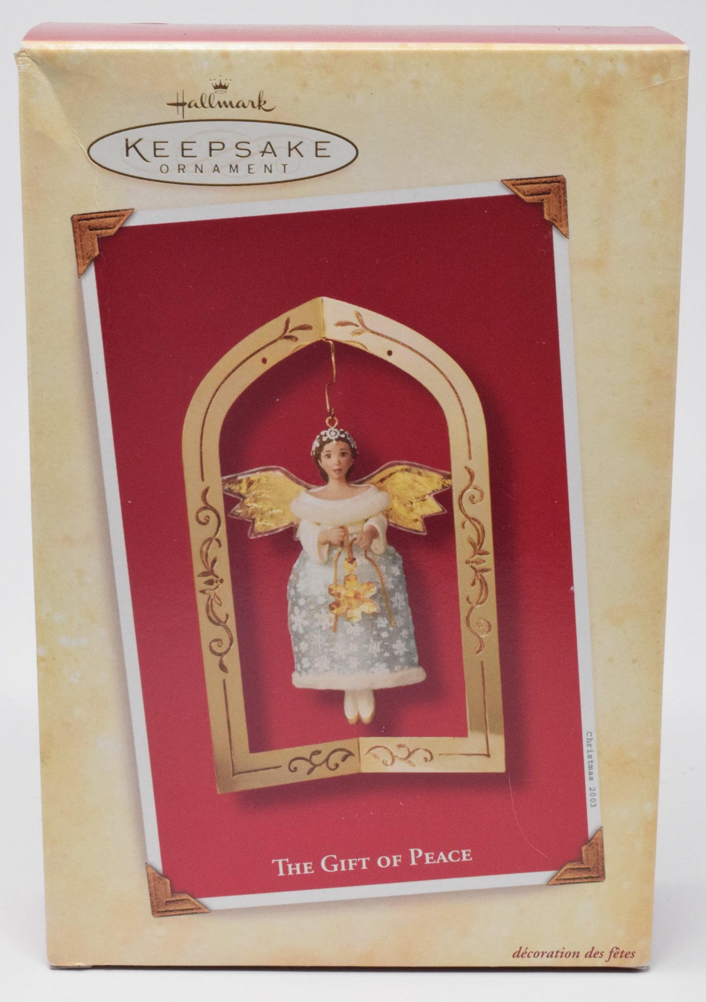 Hallmark Keepsake The Gift Of Peace Christmas Ornament 2003 NIB