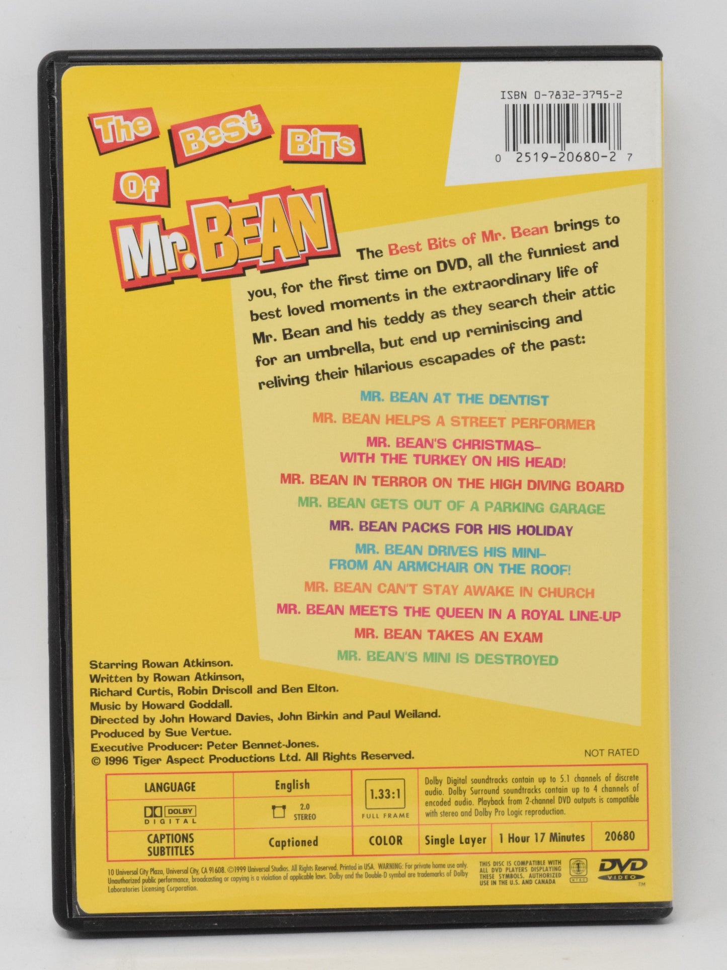 The Best Bits Of Mr. Bean DVD