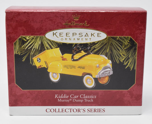 Hallmark Keepsake Kiddie Car Murray Dump Truck Christmas Ornament 1997 NIB