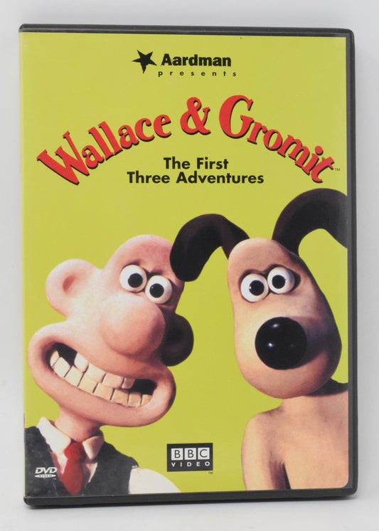 Wallace & Gromit DVD The First Three Adventures