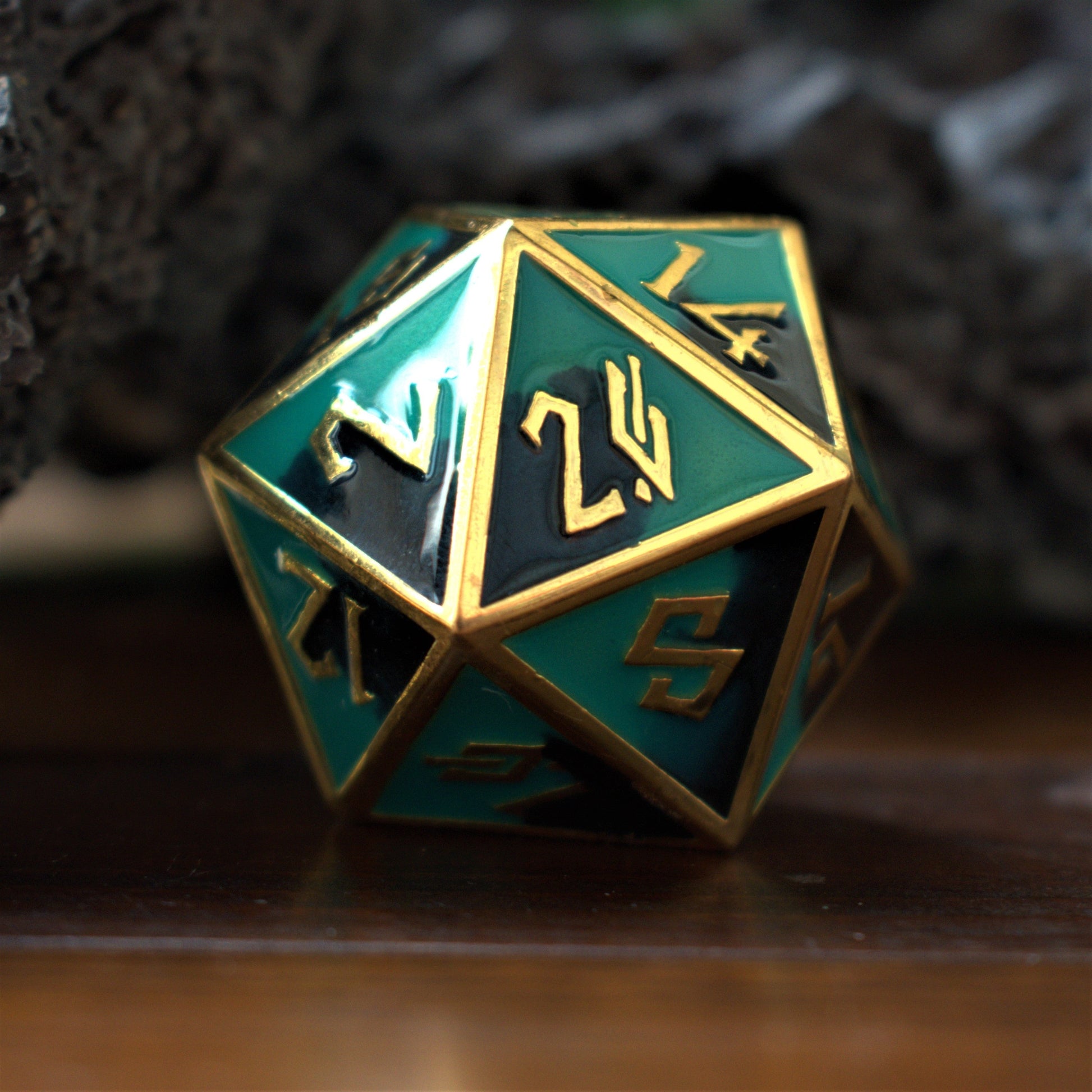 Flat D20 Mold