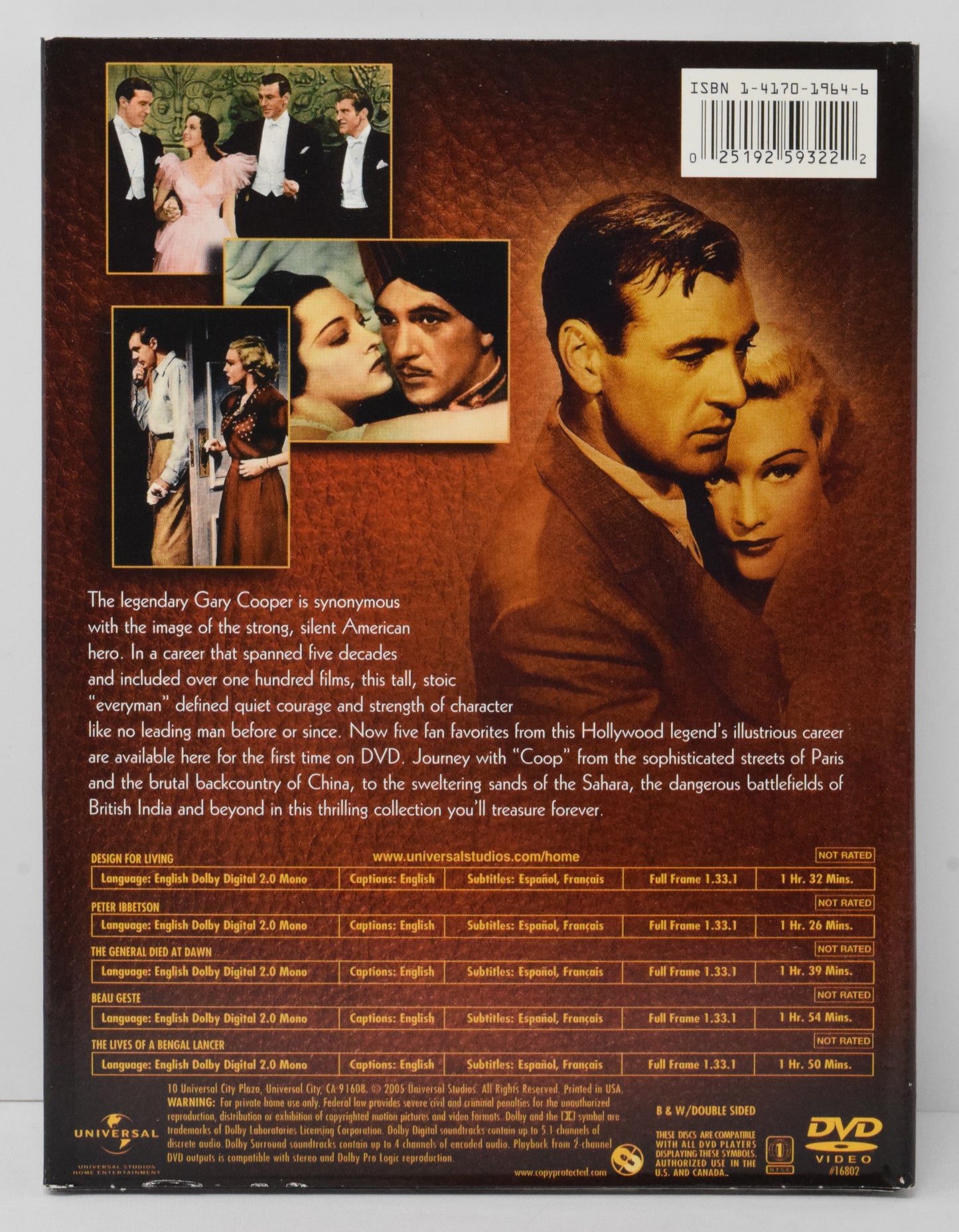 The Franchise Collection The Gary Cooper Collection 5 Classic Movies DVD