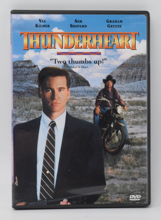 Thunderheart DVD Val Kilmer