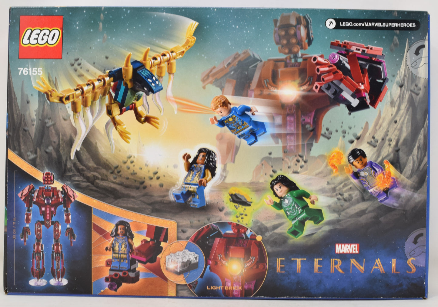 Lego Marvel Super Heroes In Arishems Shadow Eternals Set 76155 New NIB