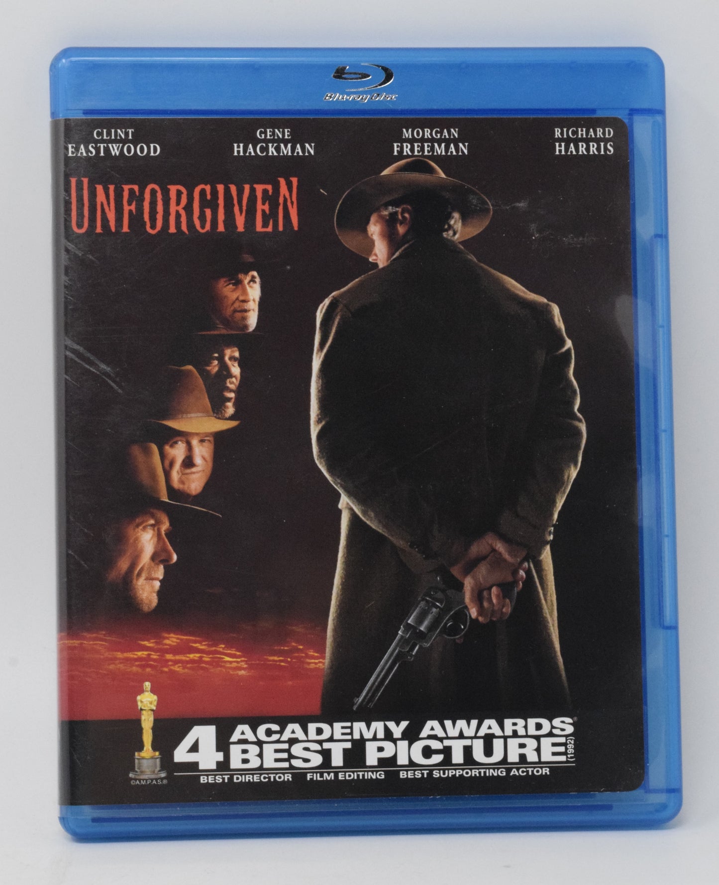 Unforgiven DVD Clint Eastwood 4 Academy Awards Best Pictures Blu-ray