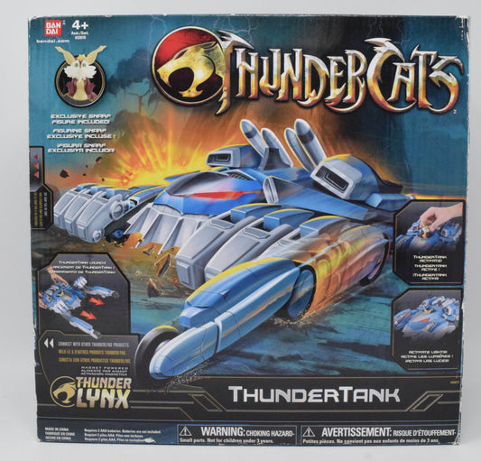 Thundercats Thundertank Thunder Action Figure Vehicle Bandai 2011 New