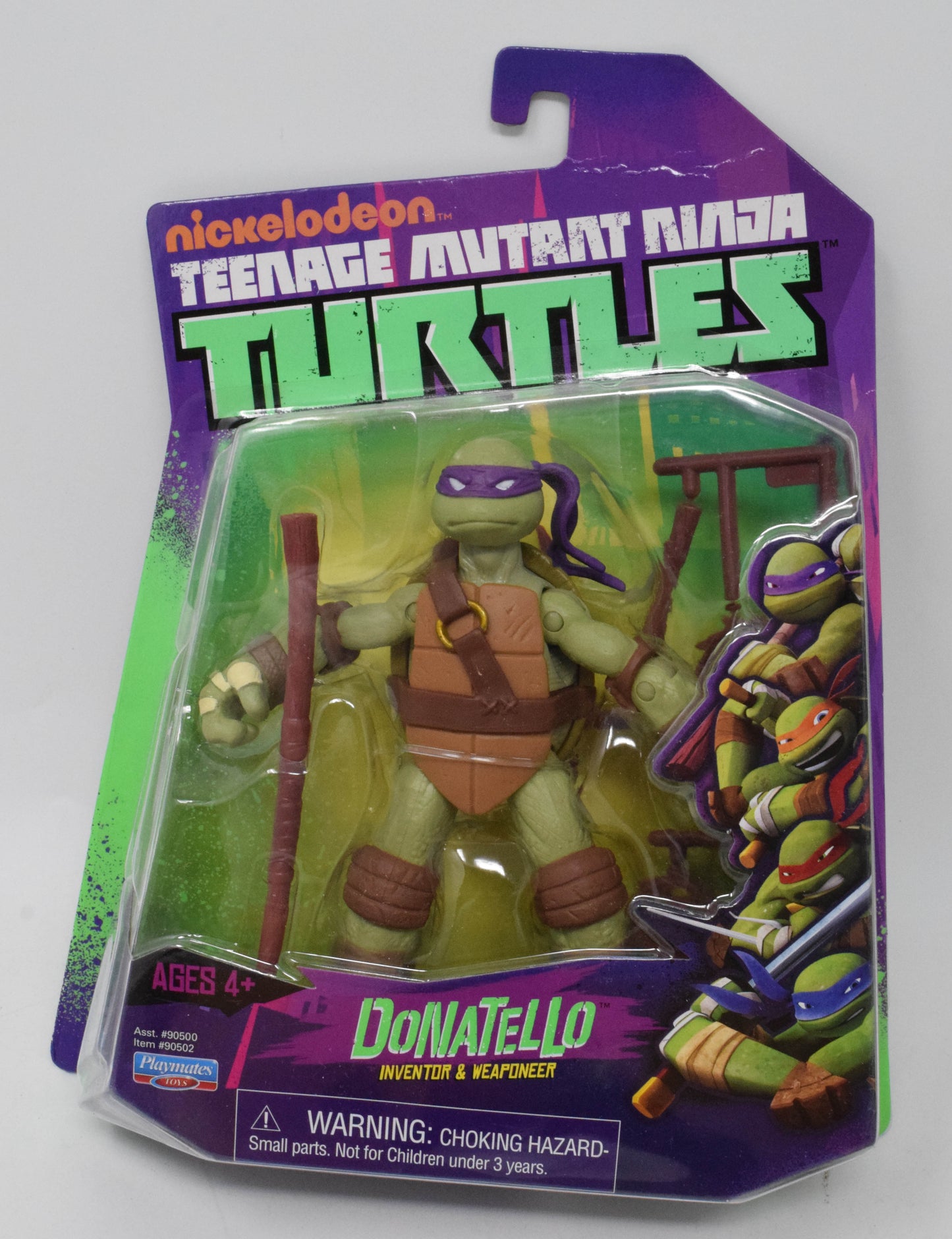 Teenage Mutant Ninja Turtles Donatello Action Figure 2012 Playmates New