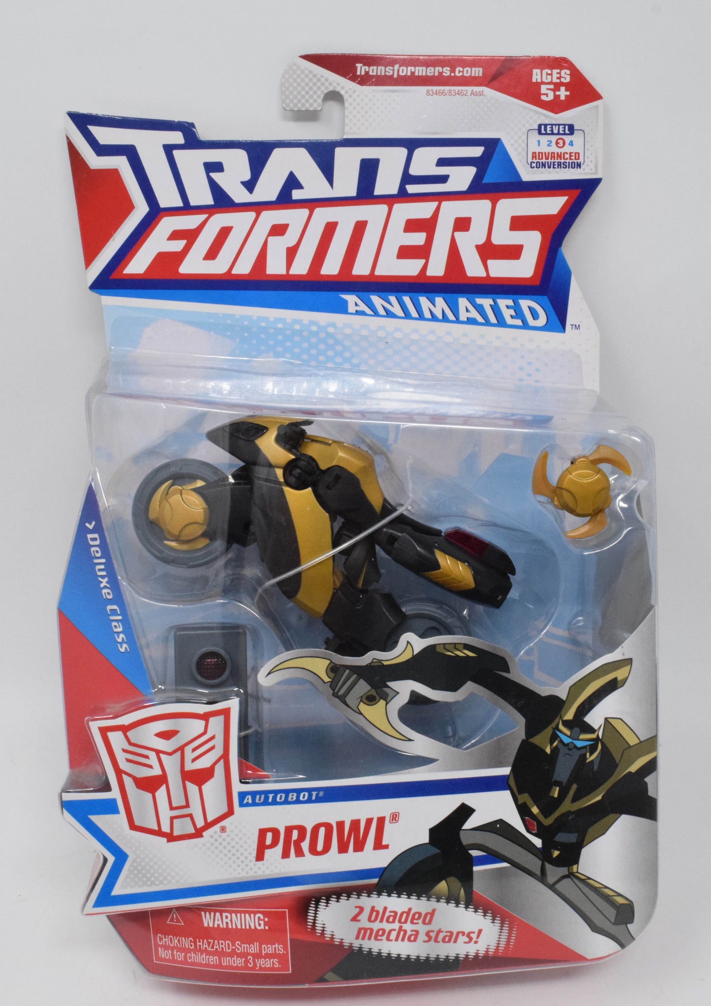 Transformers Animated Prowl Action Figure Deluxe Hasbro 2007 New