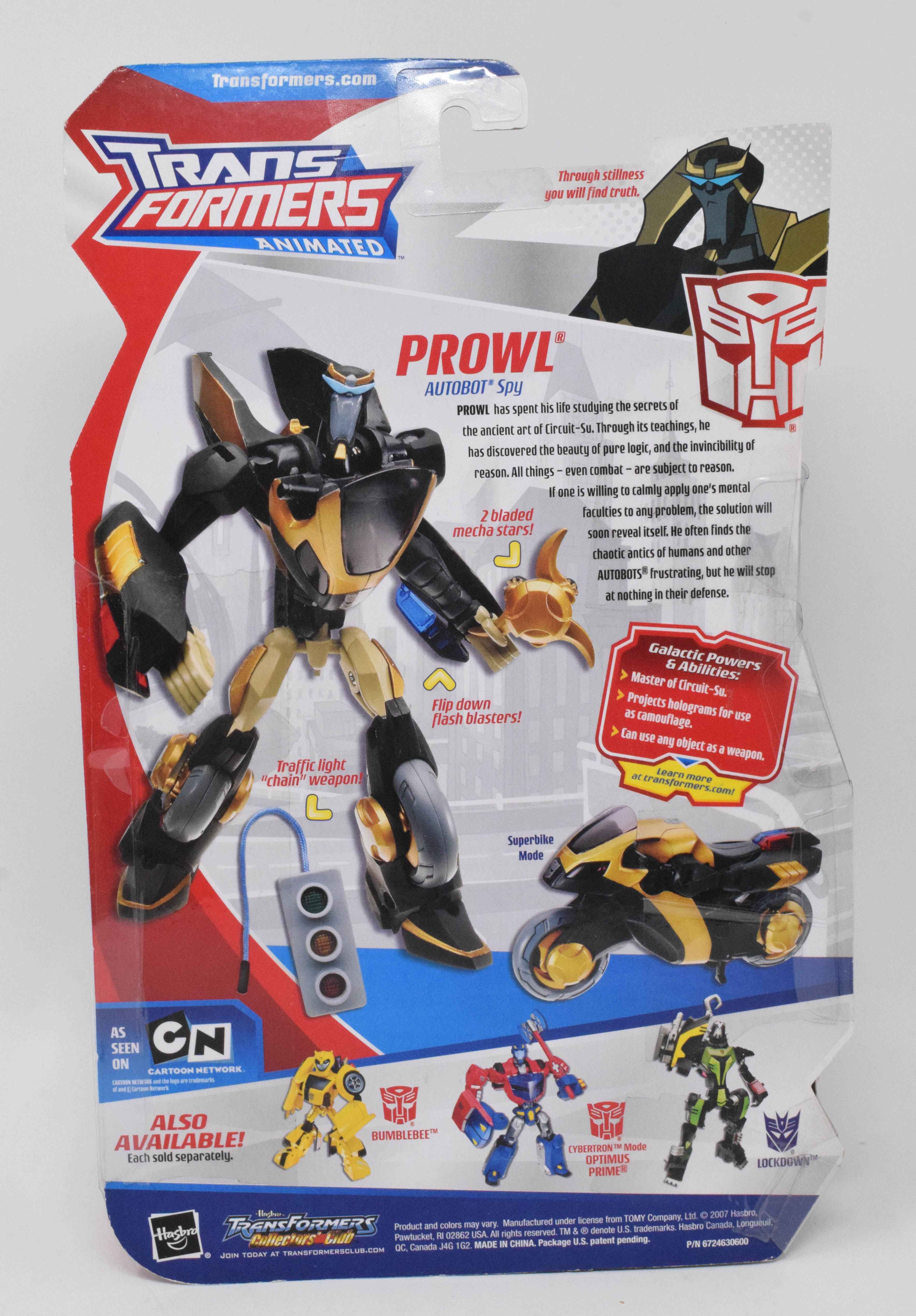 Transformers Q series hotsell Prowl