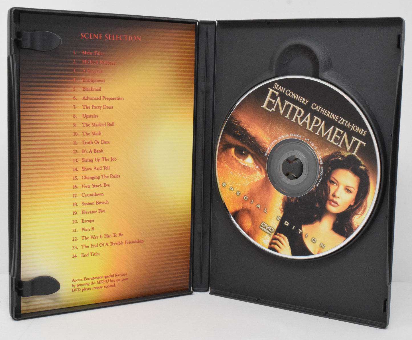 Entrapment DVD