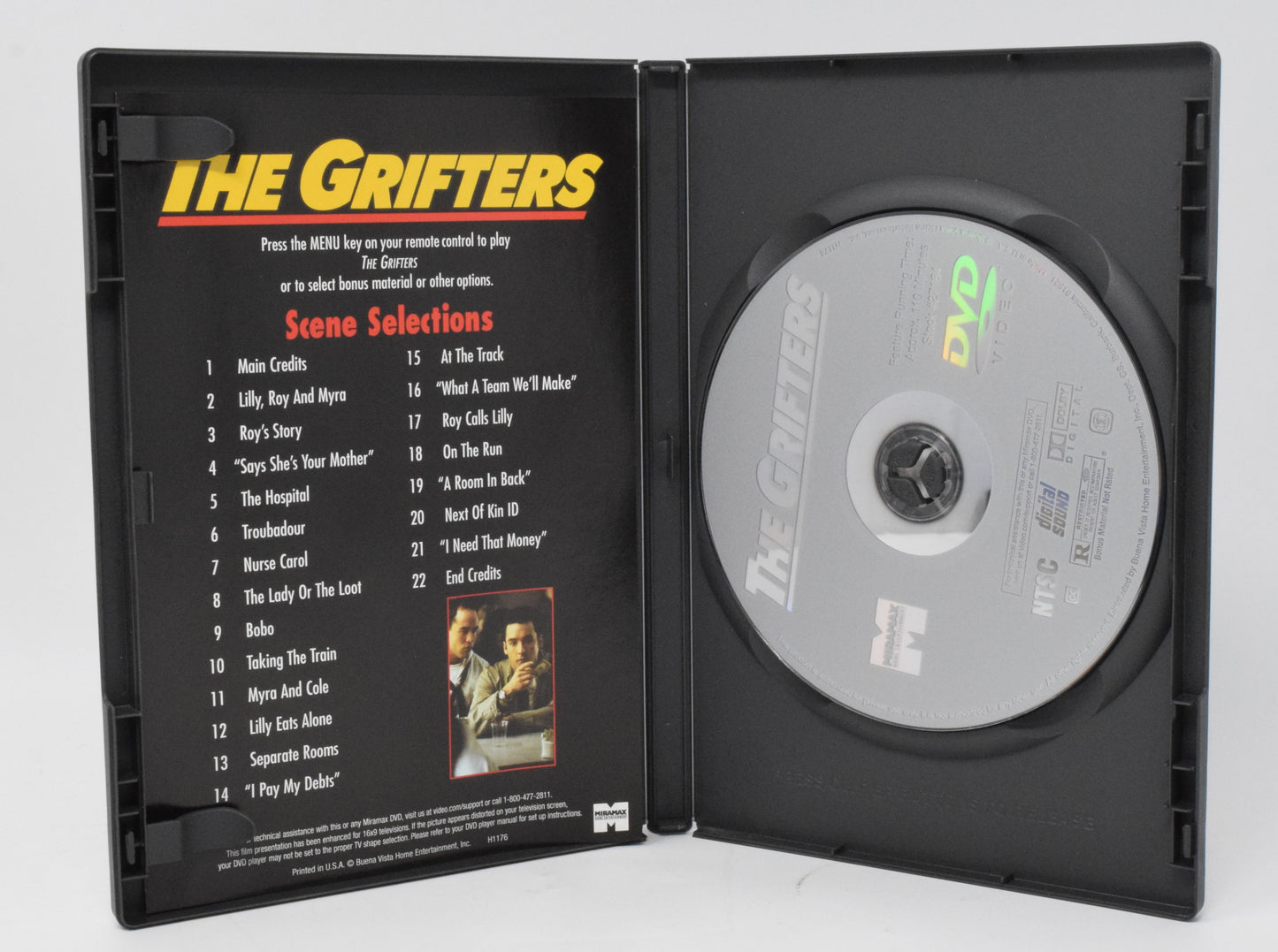 The Grifters DVD