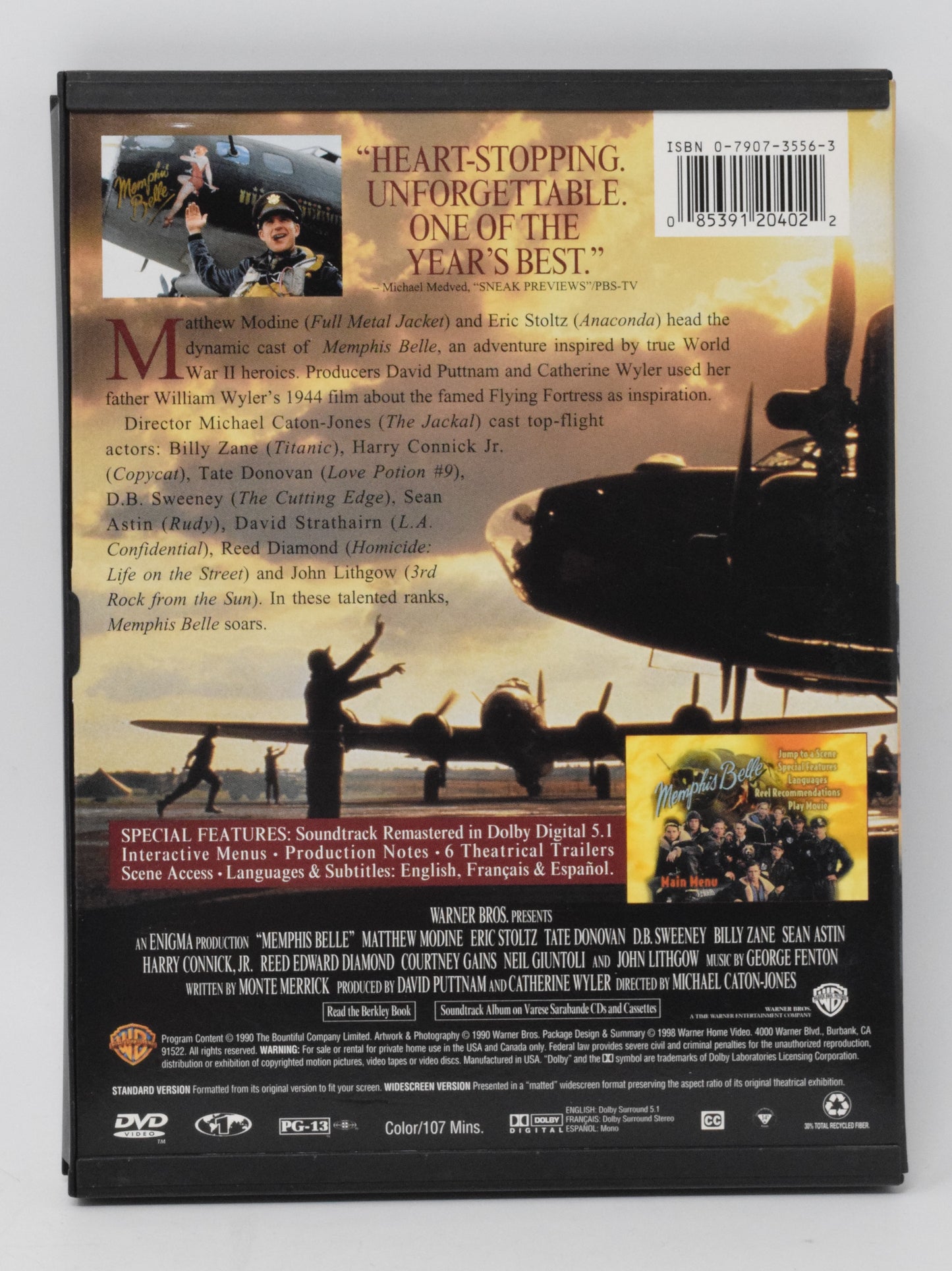 Memphis Belle DVD