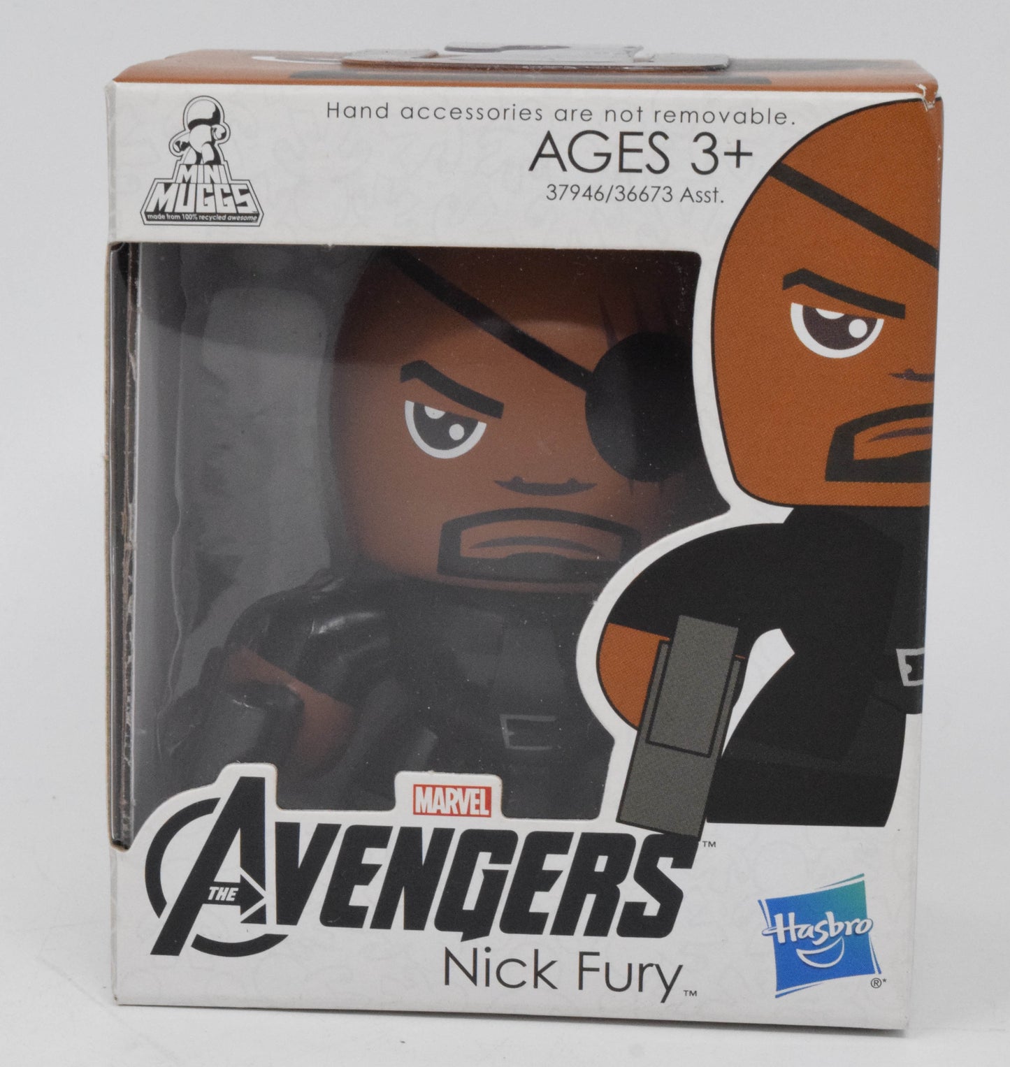 Avengers Nick Fury Mini Muggs Vinyl Figure Hasbro New