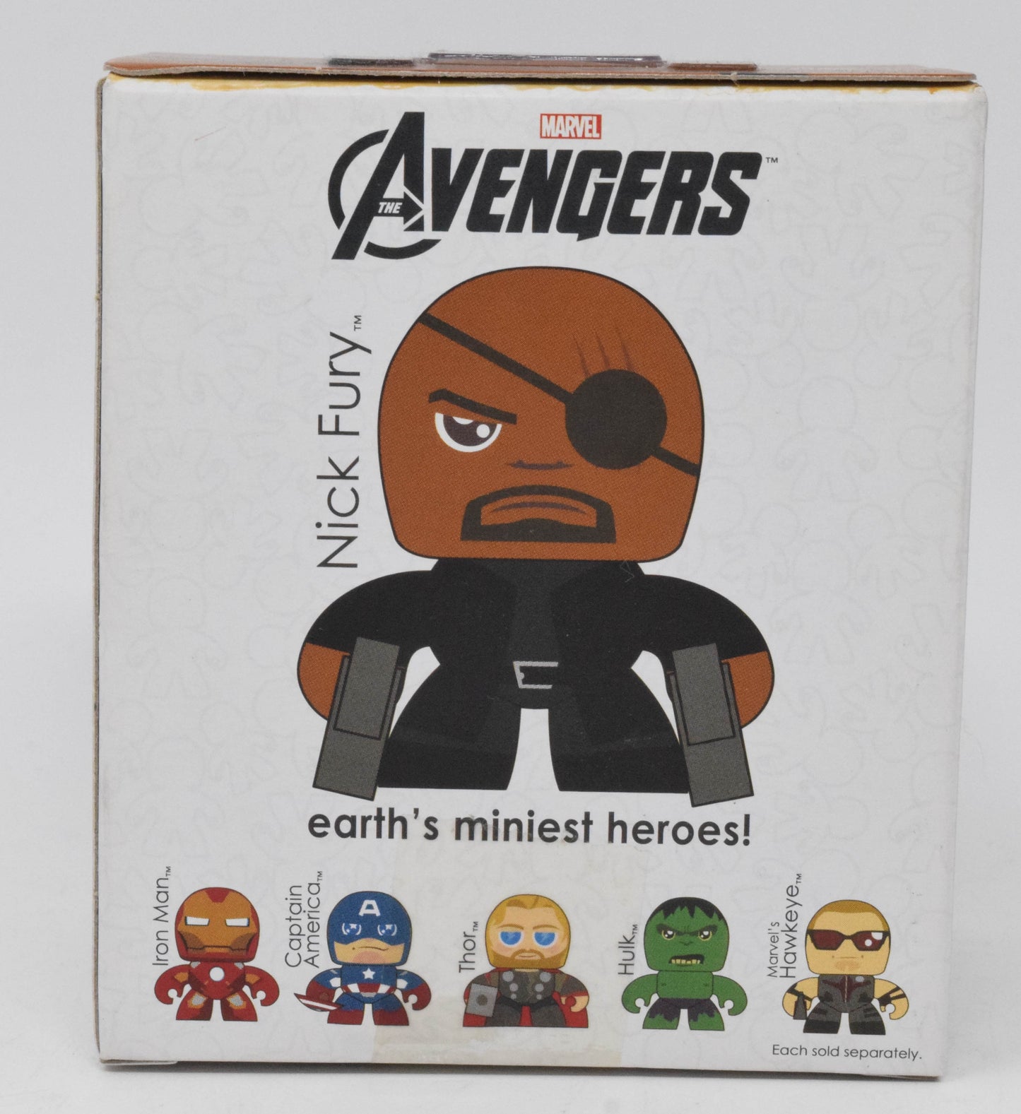 Avengers Nick Fury Mini Muggs Vinyl Figure Hasbro New