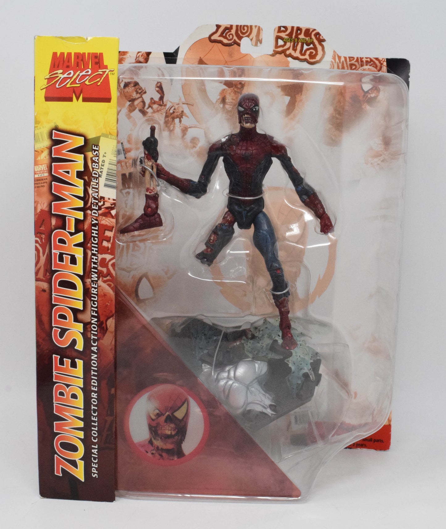 Marvel Zombies Spider-Man Action Figure Diamond Select 20007 New