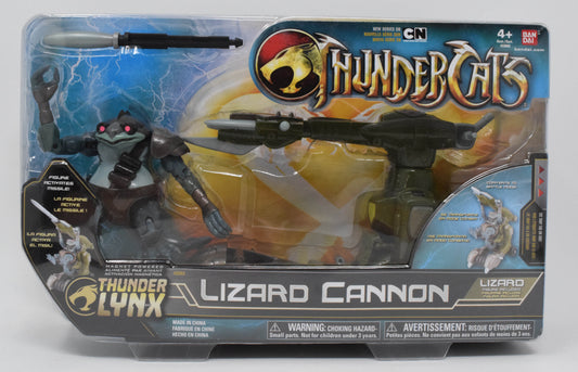 Thundercats Lizard Cannon Thunder Action Figure 4" Bandai 2011 New