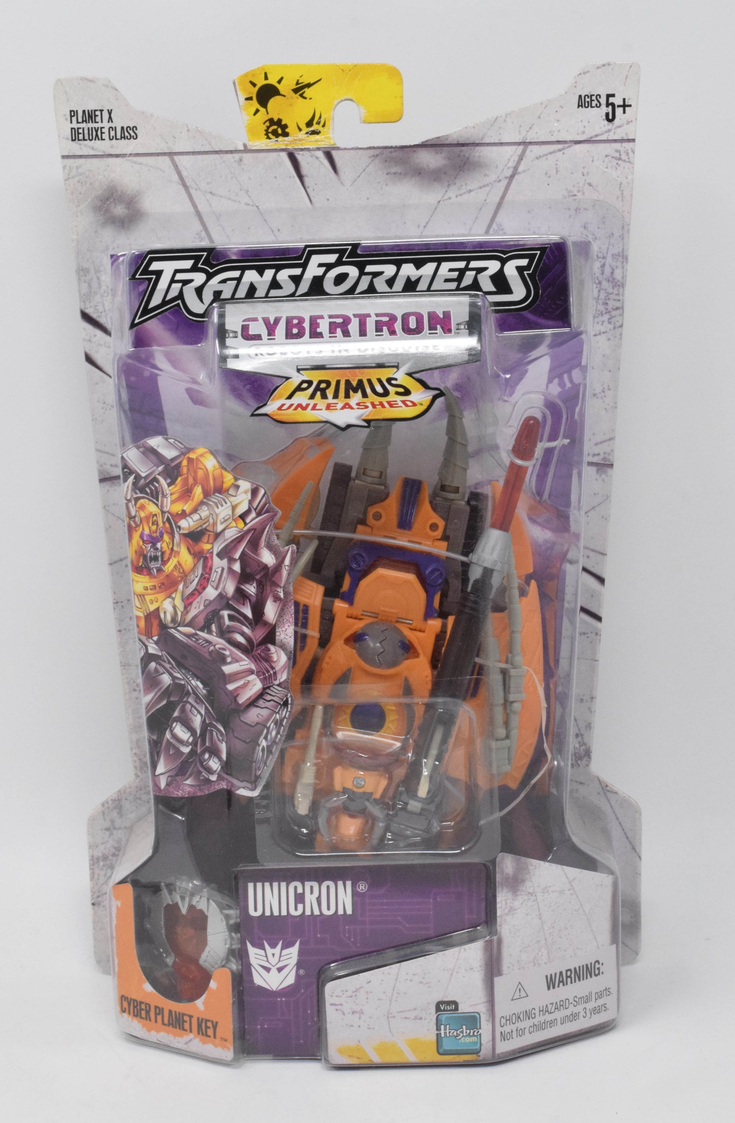 Transformers Cybertron Unleashed Unicron Action Figure Deluxe Hasbro 2006 New