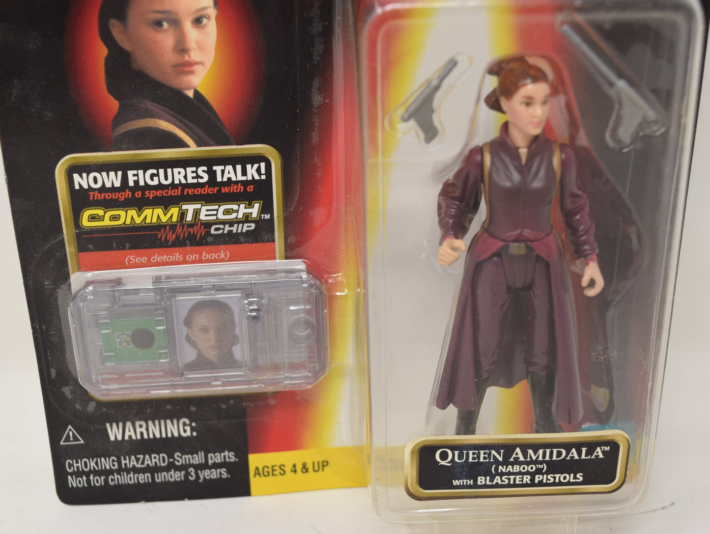 Star Wars Episode 1 Queen Amidala Naboo Action Figure Hasbro MOC New