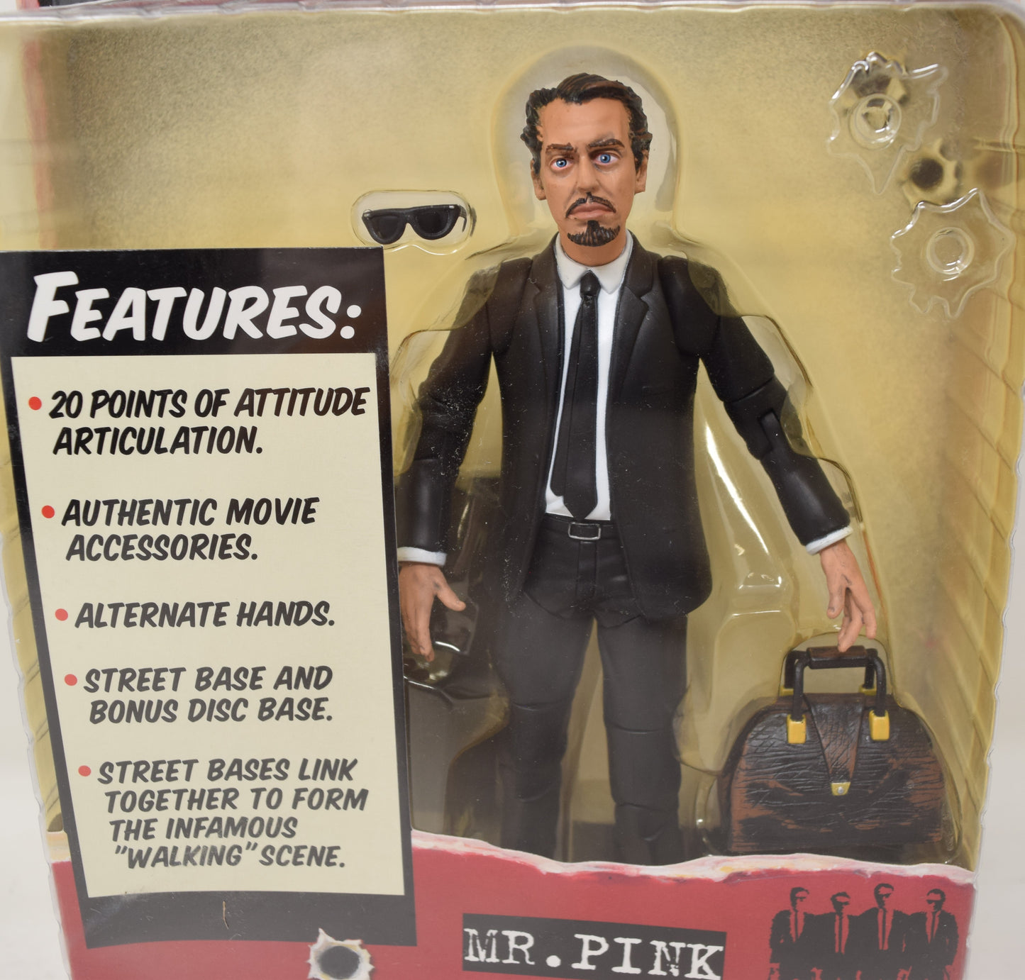 Reservoir Dogs Mr. Pink Action Figure Mezco Toys MOC New