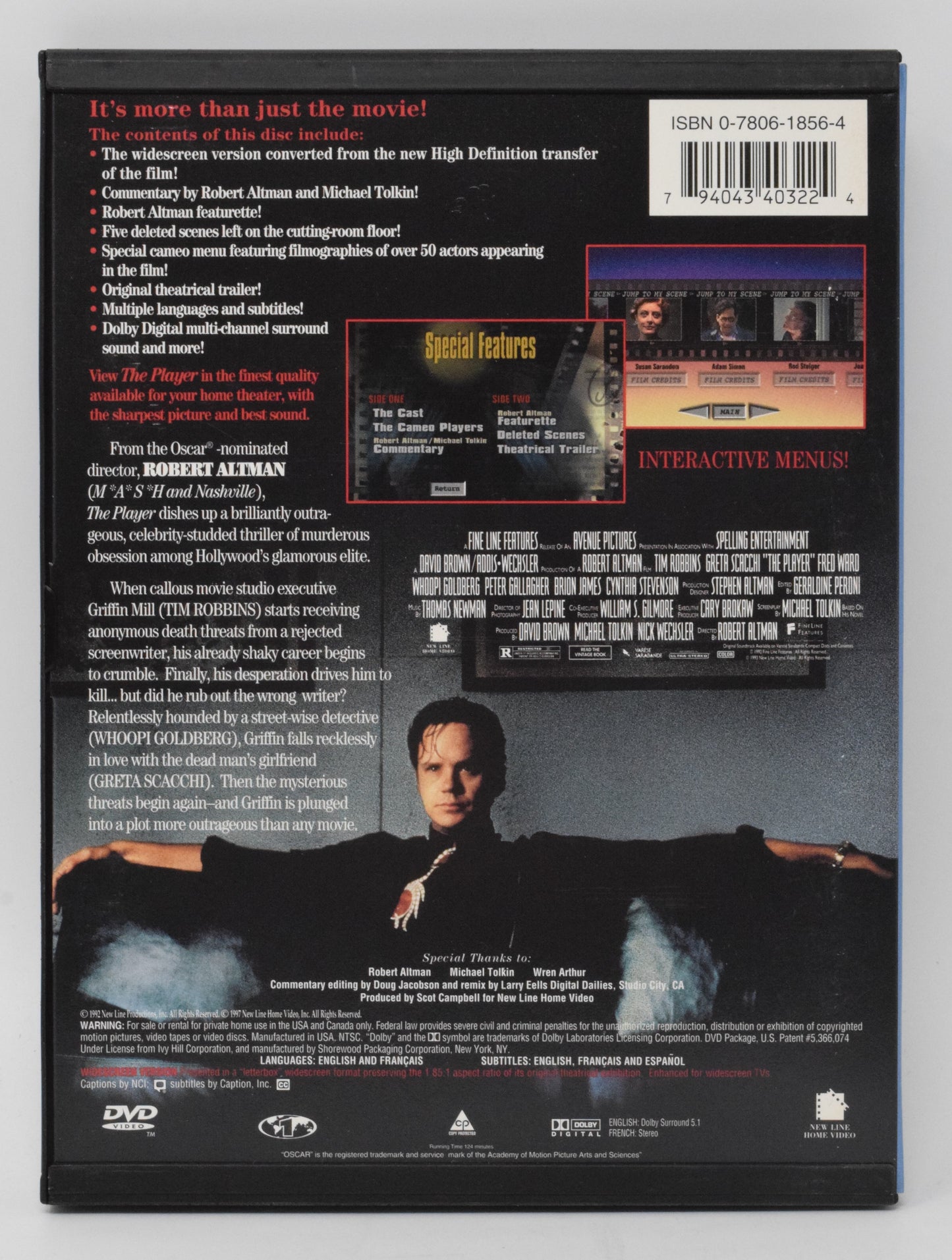 The Player DVD Special Edition