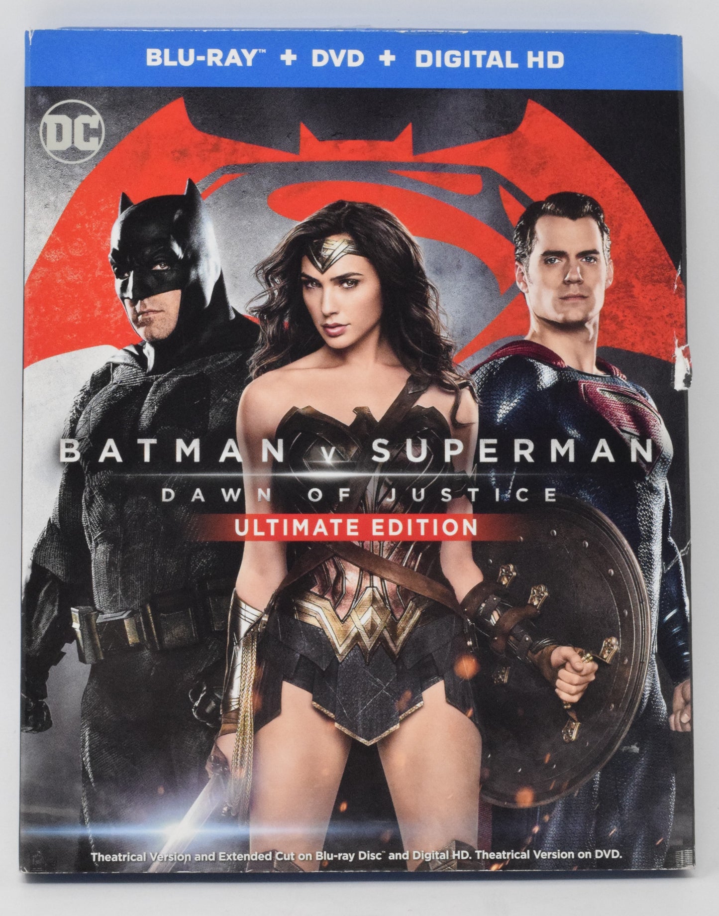 Batman v Superman Dawn Of Justice DVD Blu-ray Ultimate Edition