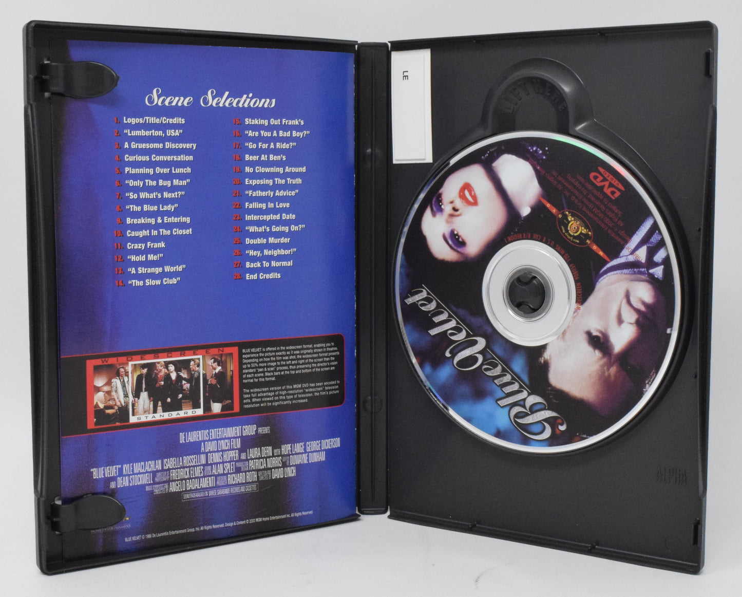 Blue Velvet DVD