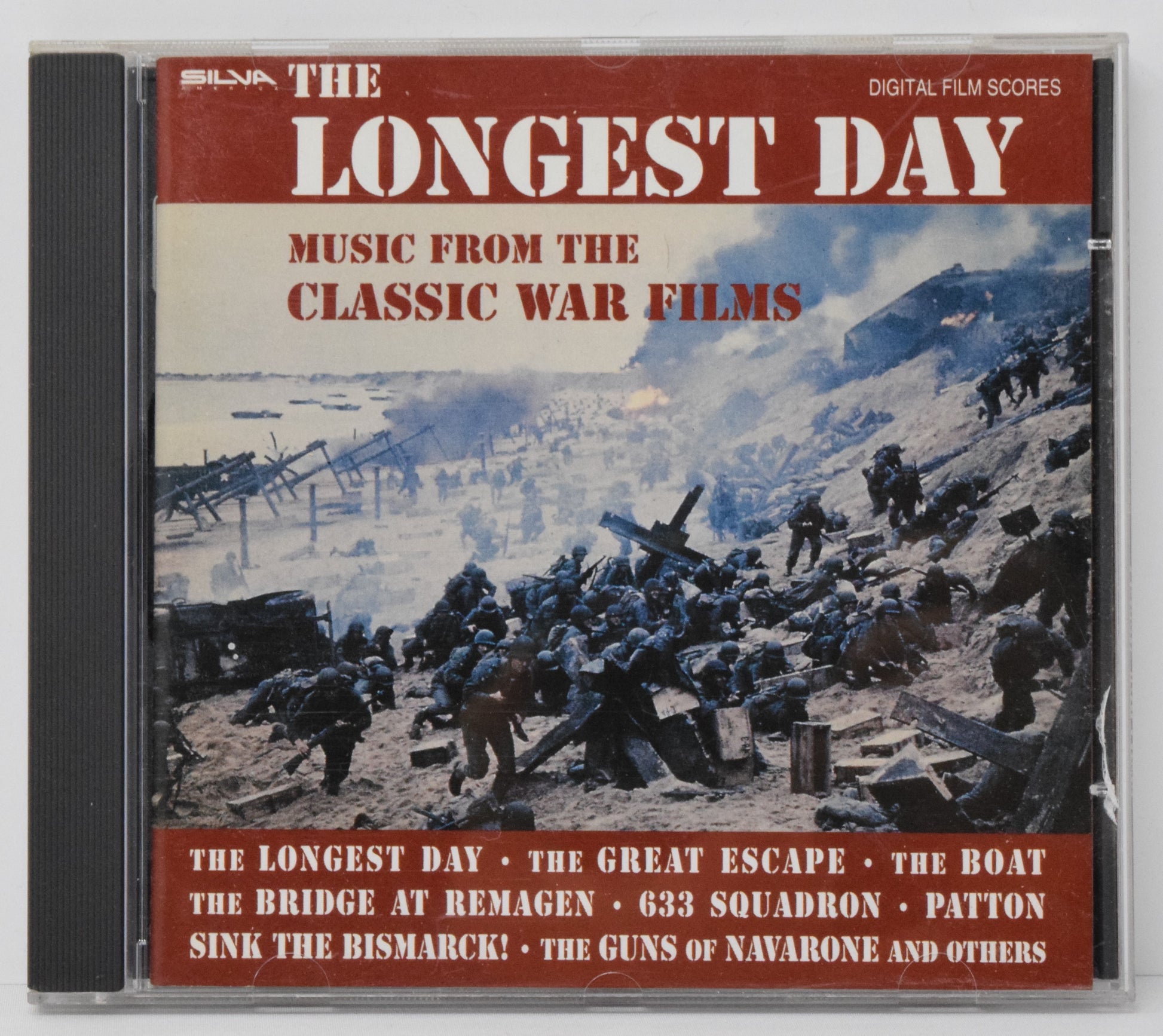 The Longest Day Soundtrack CD Paul Bateman Silva Classic War Films - Golden Apple Comics