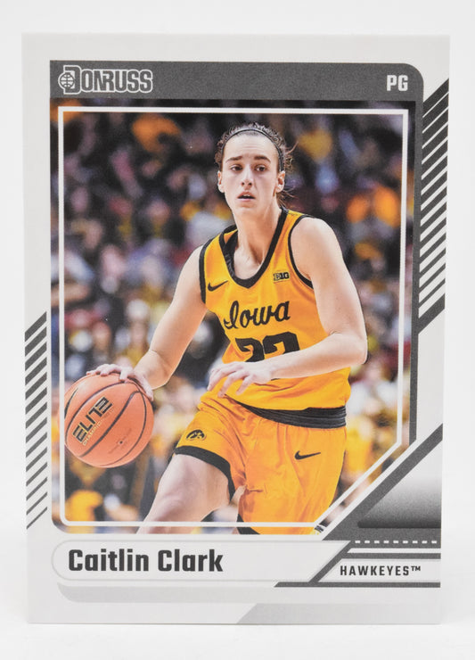 Caitlin Clark WNBA Basketball Card Panini Donruss 2024 Collection #4