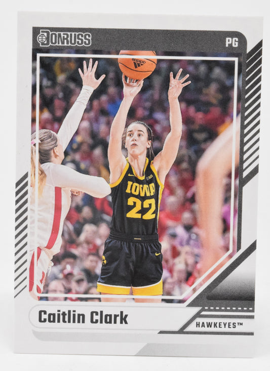 Caitlin Clark WNBA Basketball Card Panini Donruss 2024 Collection #9