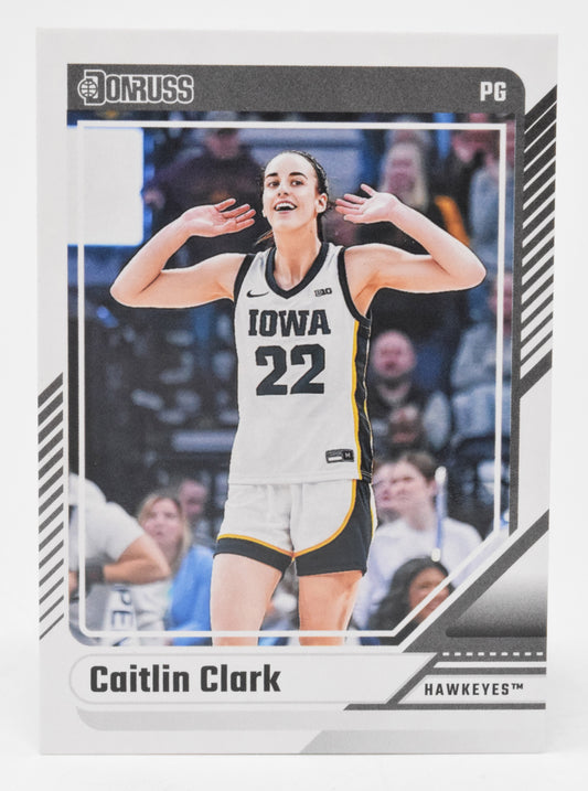 Caitlin Clark WNBA Basketball Card Panini Donruss 2024 Collection #13