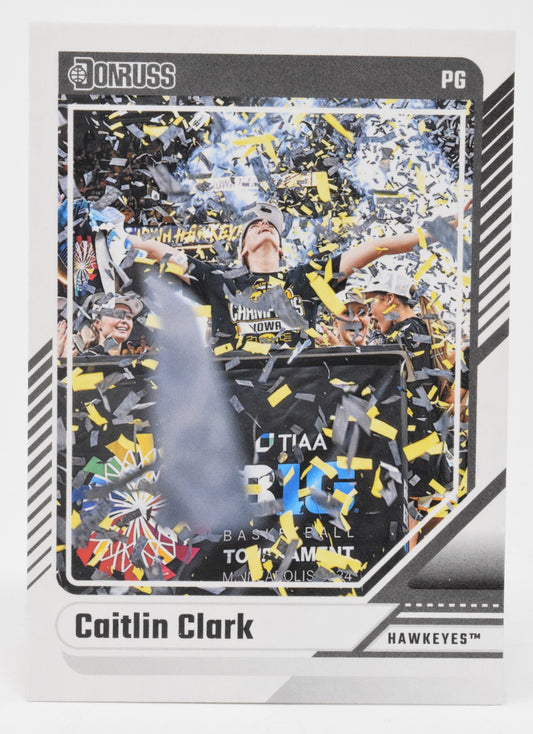 Caitlin Clark WNBA Basketball Card Panini Donruss 2024 Collection #14