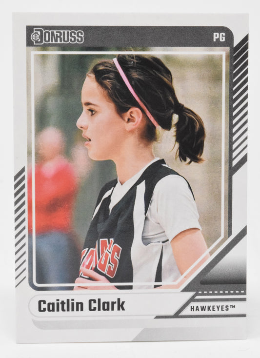 Caitlin Clark WNBA Basketball Card Panini Donruss 2024 Collection #17