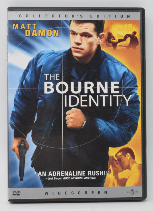 Matt Damon The Bourne Identity DVD Widescreen