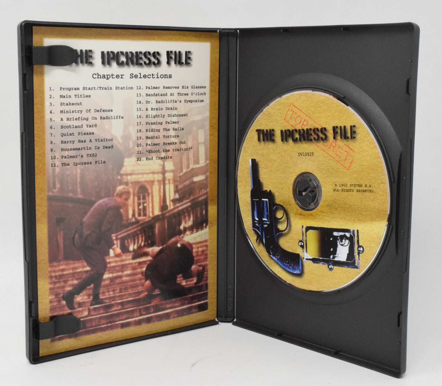 The Ipcress File Michael Caine DVD