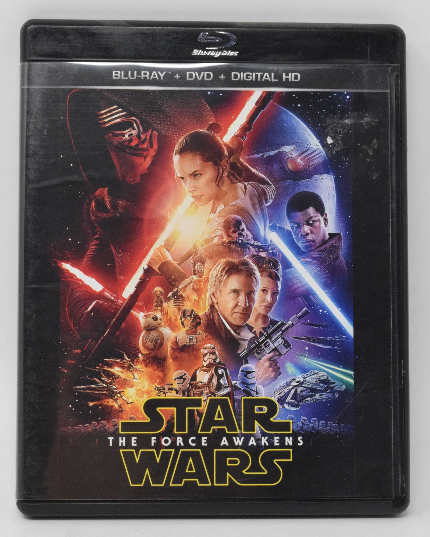 Star Wars The Fore Awakens DVD Blu-ray