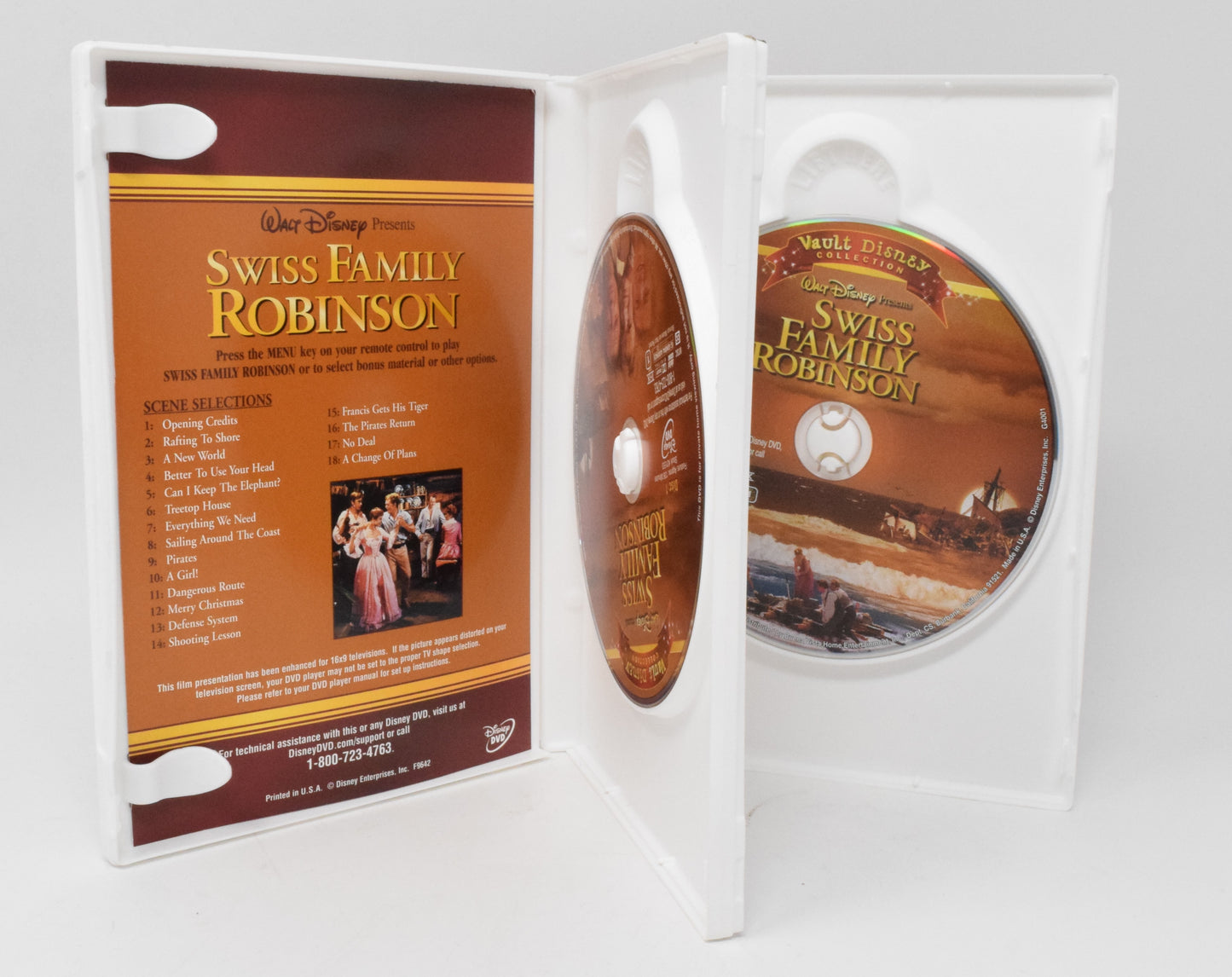 Walt Disney Swiss Family Robinson DVD