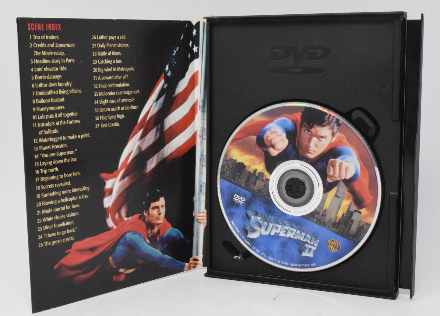 Superman II DVD