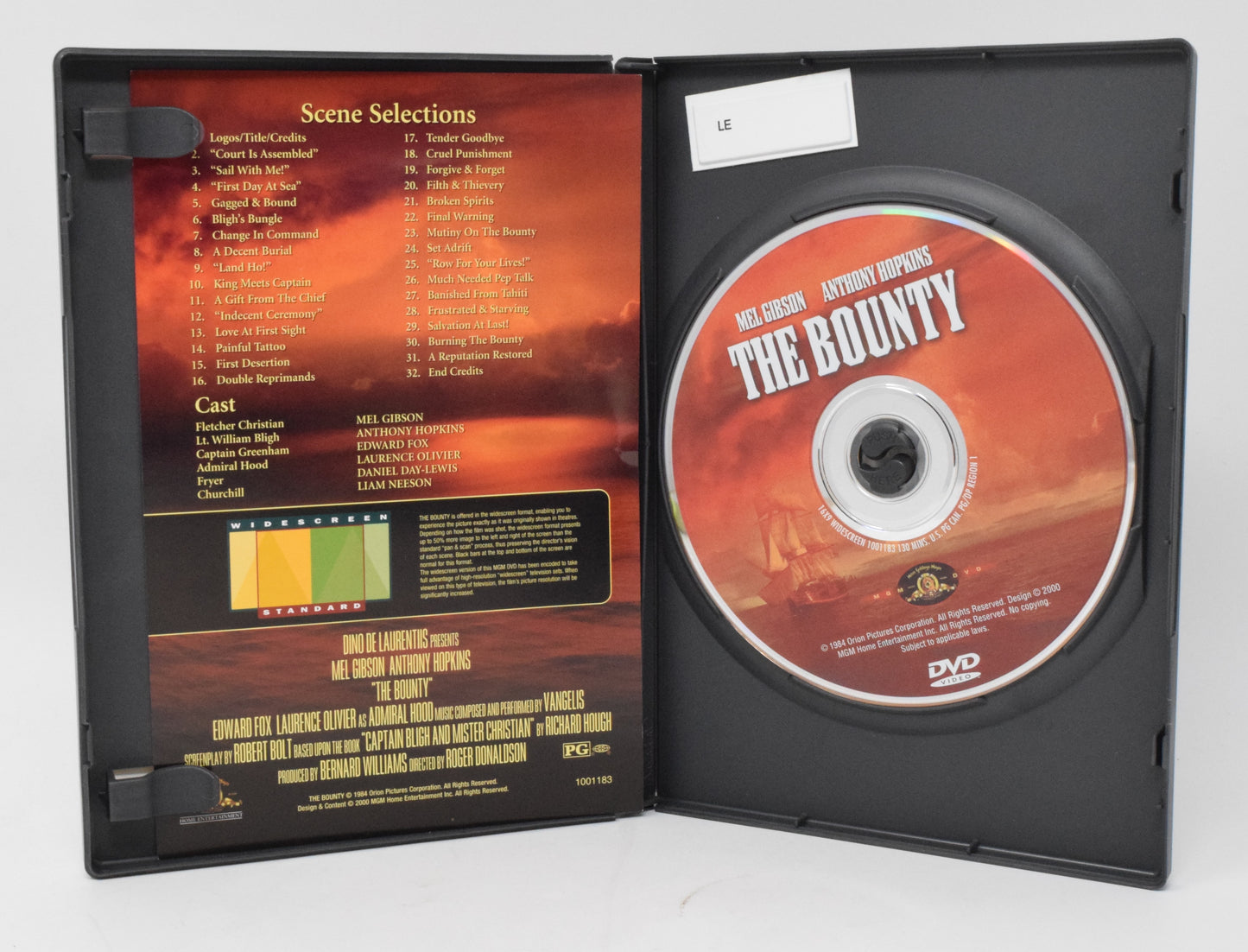 Mel Gibson The Bounty DVD