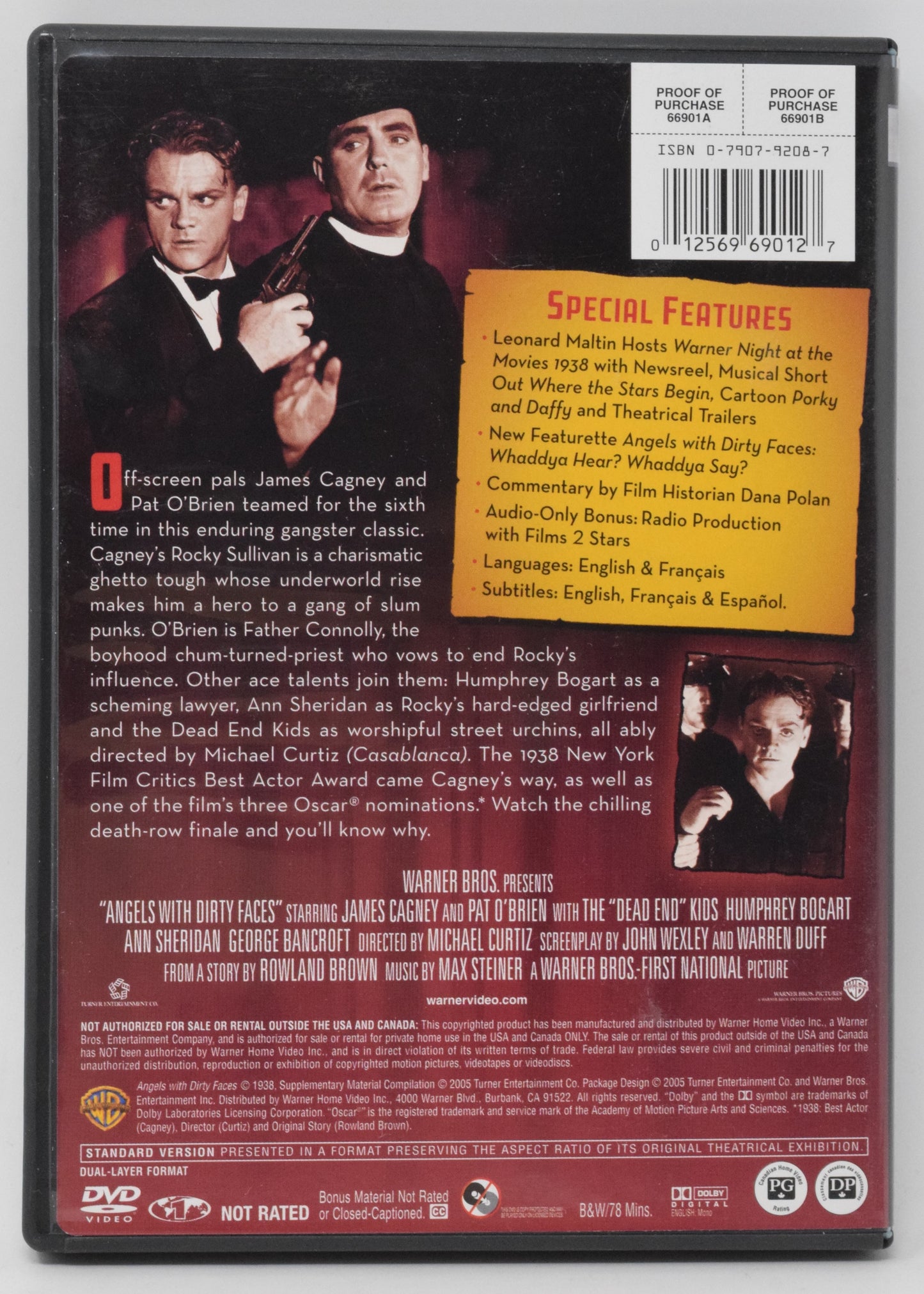 Angels With Dirty Faces DVD