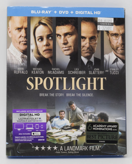 Spotlight Blu-ray DVD