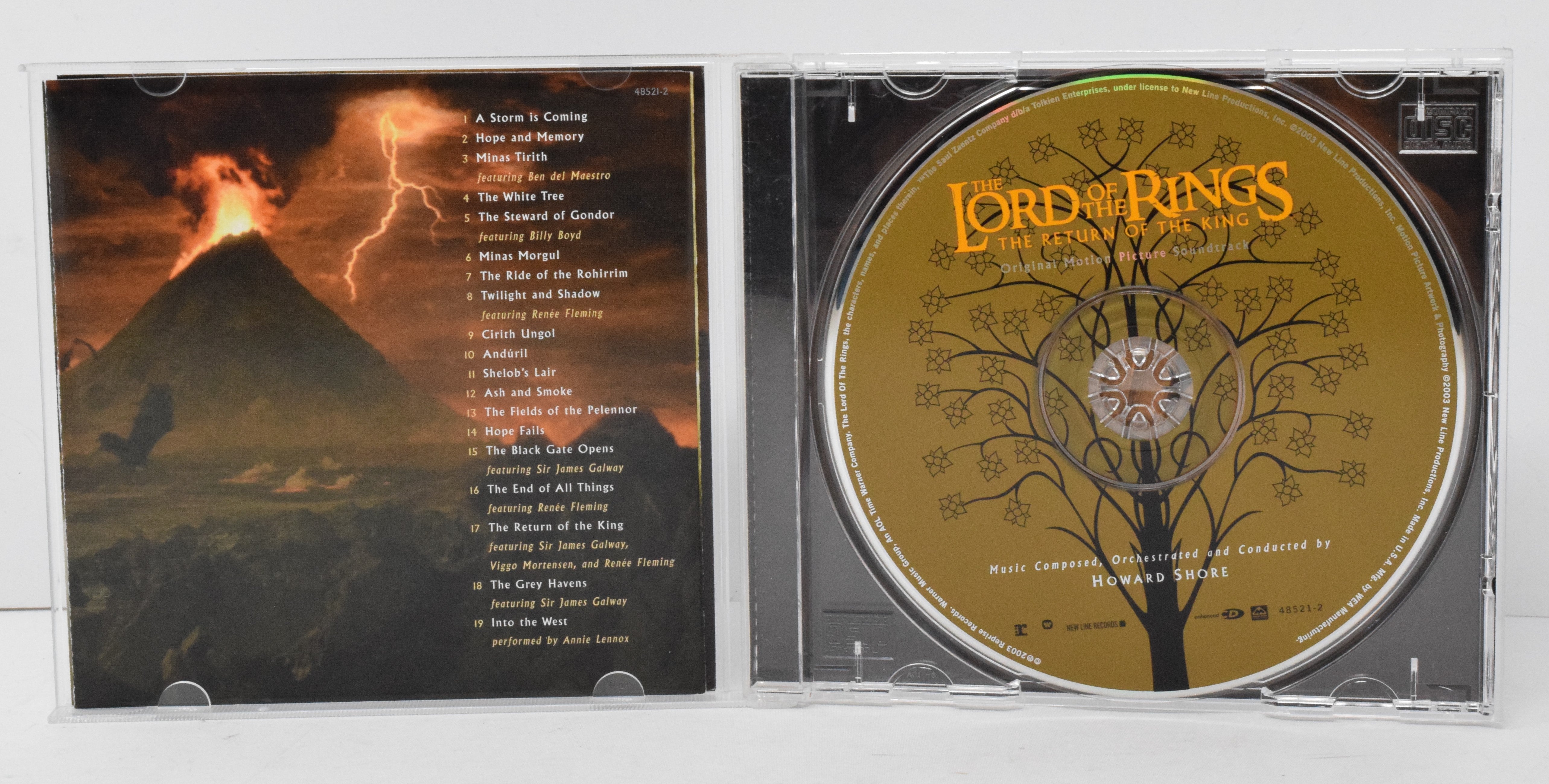 The Lord of the Rings The Return of the King Soundtrack CD Howard Shor