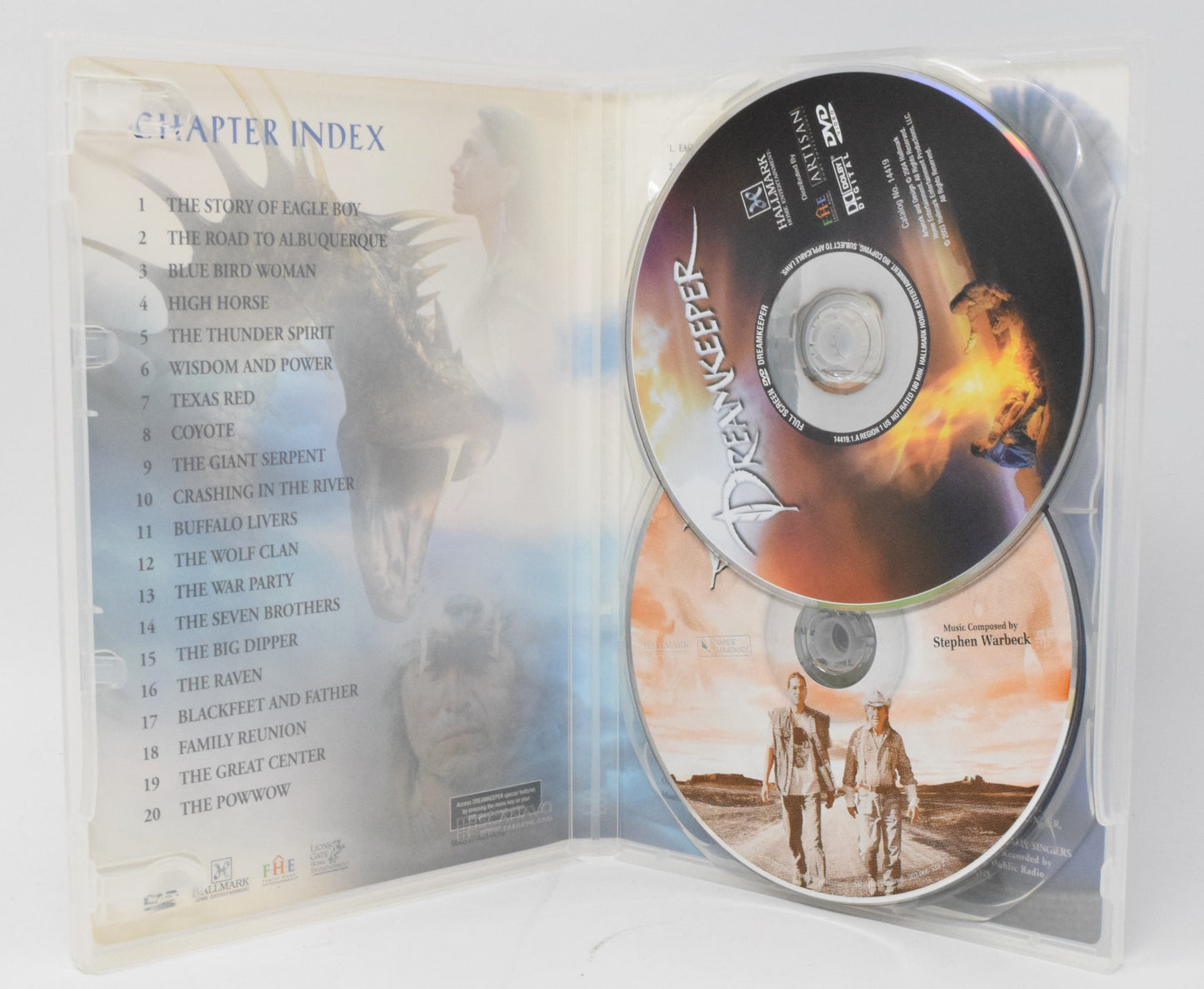 Dreamkeeper DVD Hallmark Soundtrak Native American