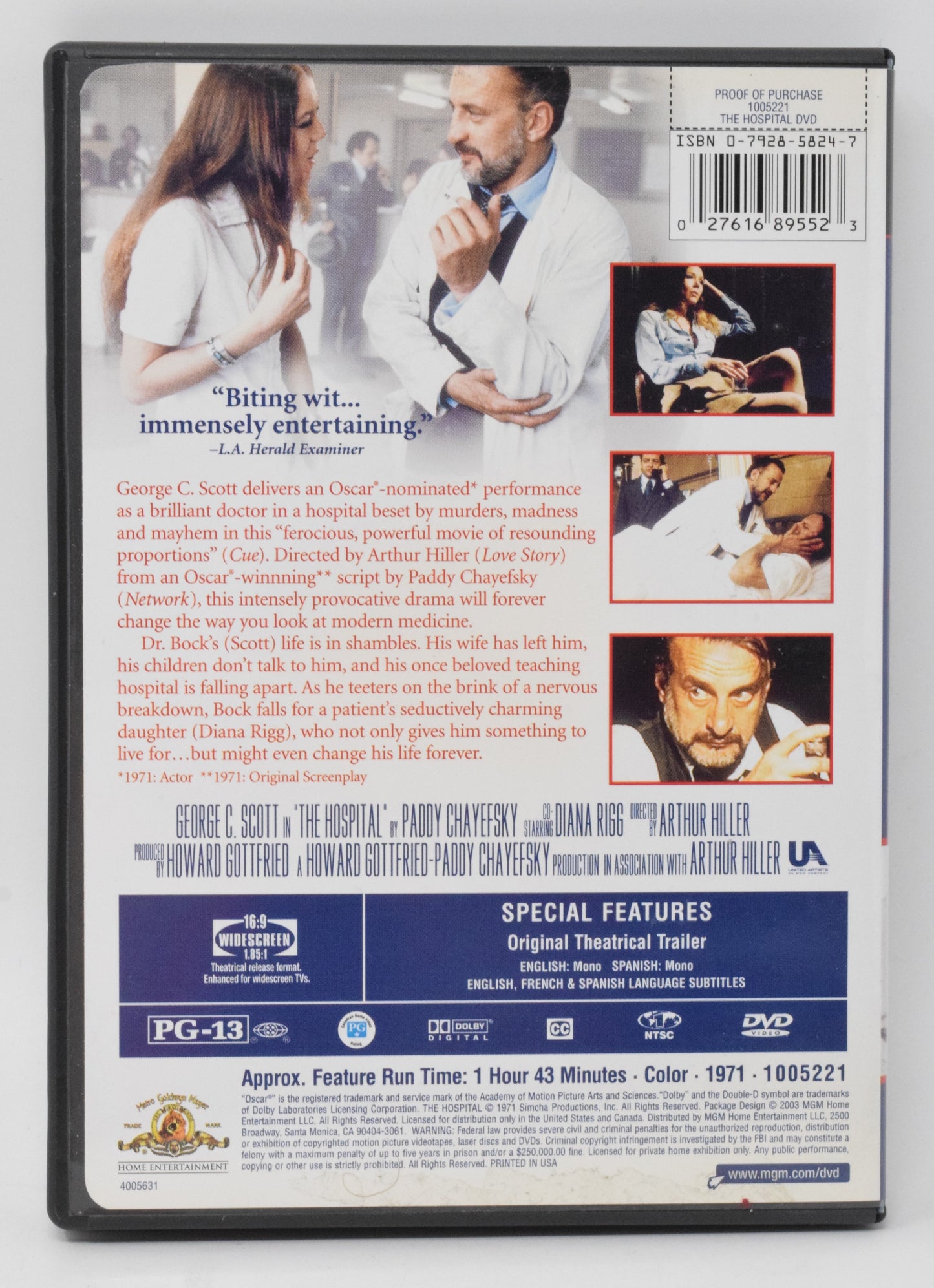 The Hospital DVD