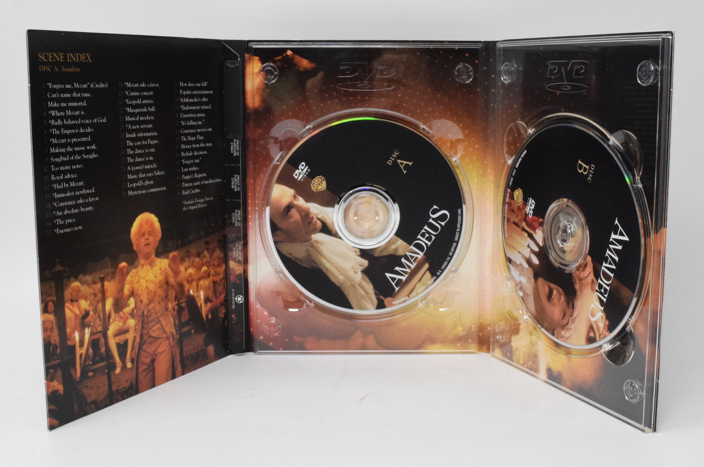 Amadeus Director's Cut DVD Two Disc Special Edition