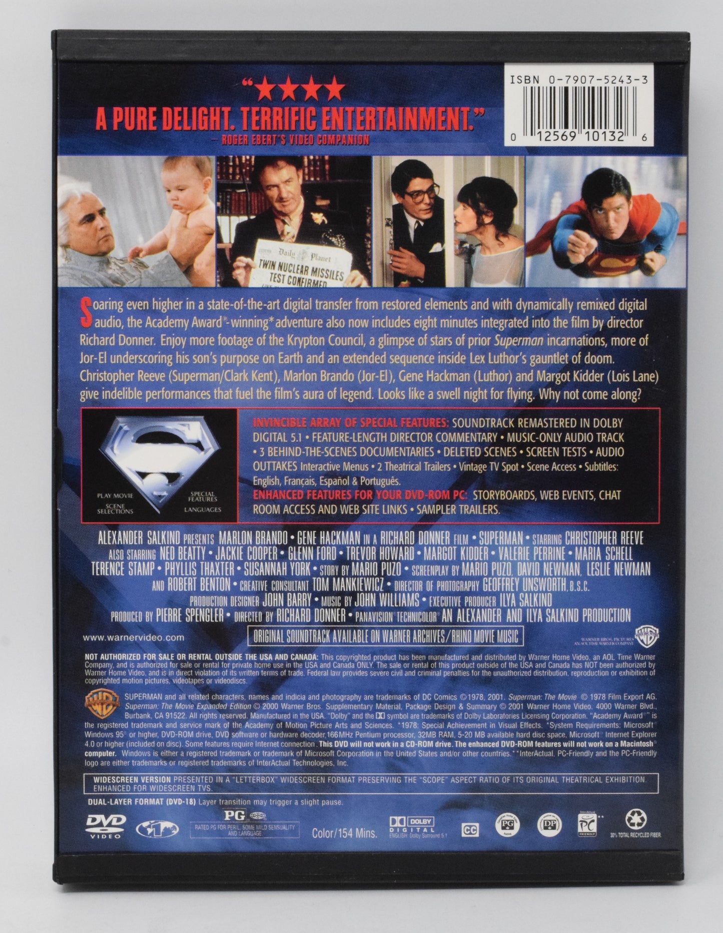 Superman The Movie DVD