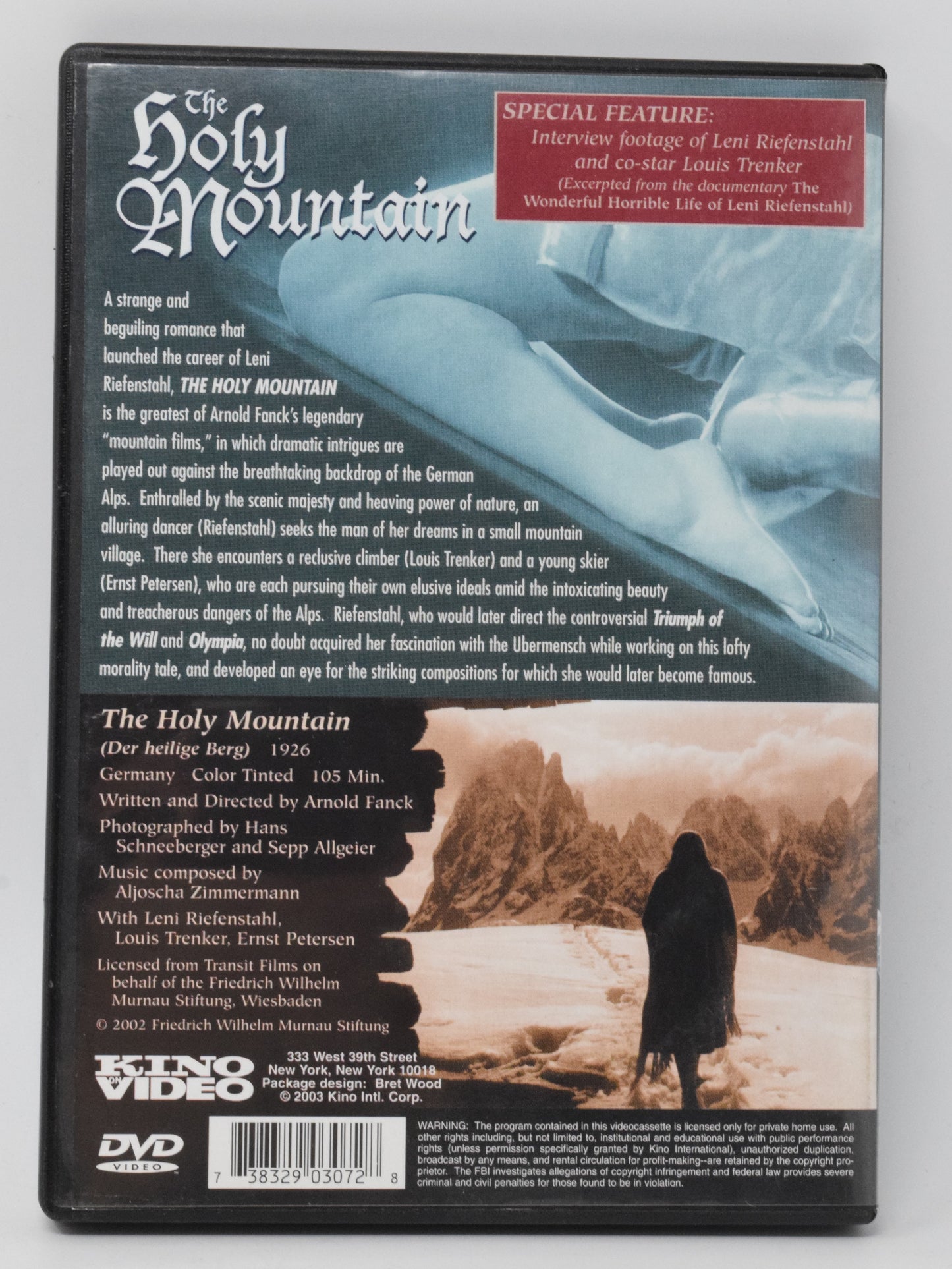 The Holy Mountain DVD