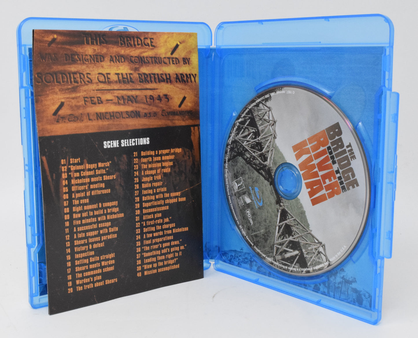 The Bridge On The River Kwai DVD Blu-ray