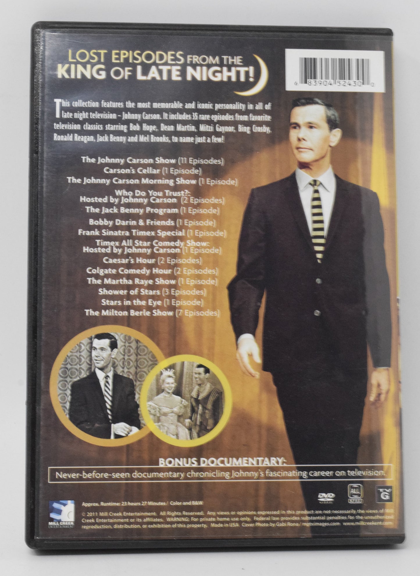 Johnny Carson Late Night Legend DVD – Golden Apple Comics